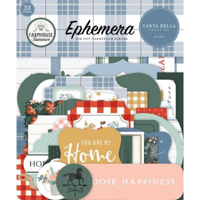 Carta Bella Farmhouse Summer Die Cuts - Ephemera